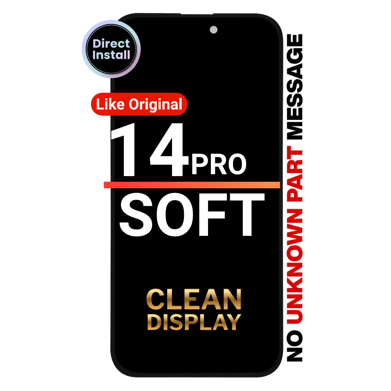 Diagnostics Soft OLED 120hz For Apple iPhone 14 Pro : Soft OLED