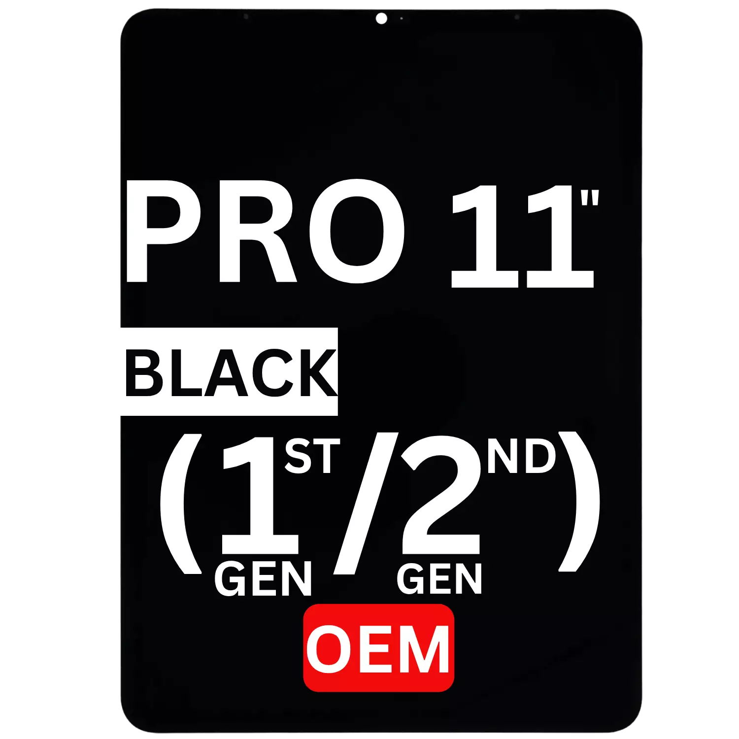 iPad Pro 11" (1st Gen 2018)