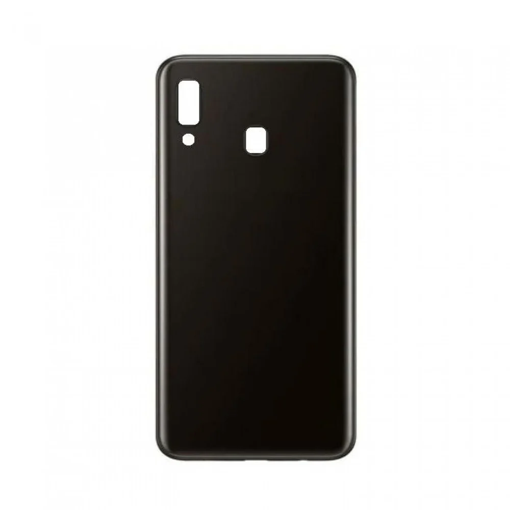 Back Cover For Samsung Galaxy A20 - Black - Premium
