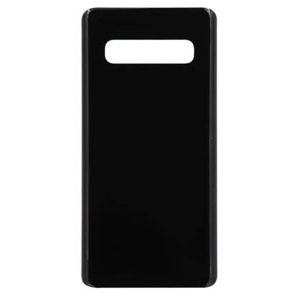 Back Glass For  S10e (black) - Premium