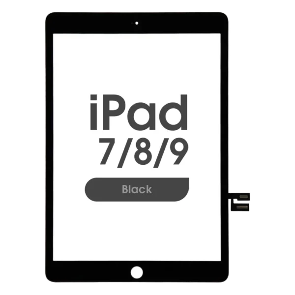 Digitizer Compatible For Ipad 9 (2021) / Ipad 8 (2020) / Ipad 7 (2019) (with Home Button)  Black