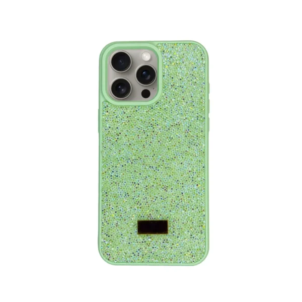Glitter And Sparkling Diamonds For Iphone 11 -  Teal Green