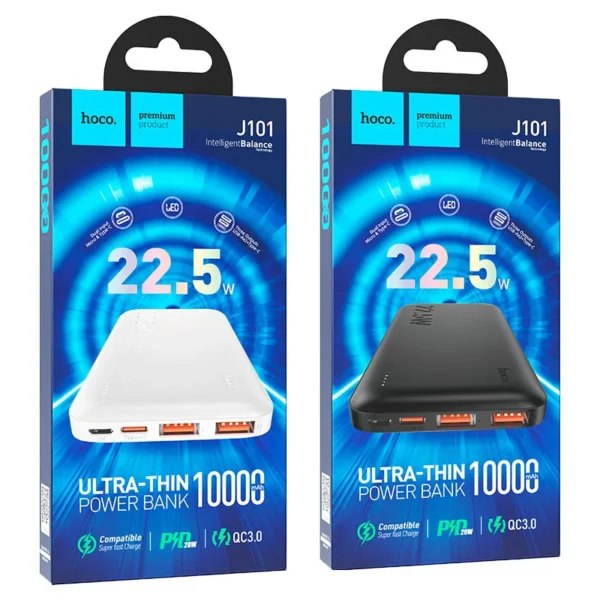 Hoco J101 Ultra Thin Power Bank (10000 Mah)