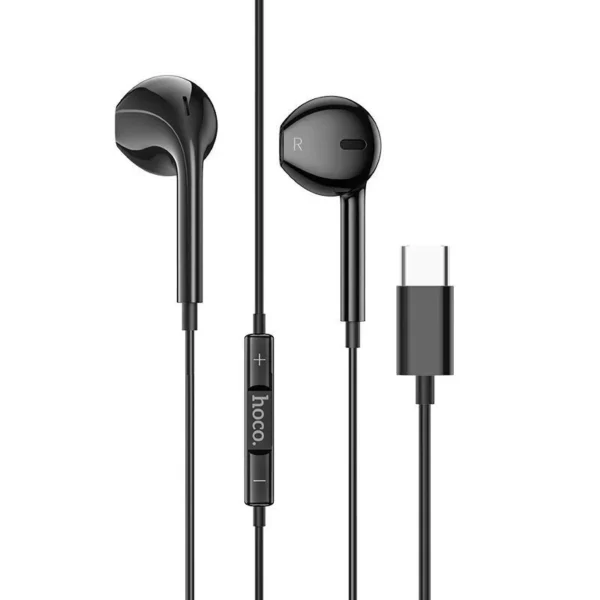 Hoco M101 Crystal Joy Type-c Wired Earphones With Mic