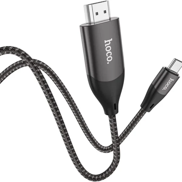 Hoco Type-c To Hdtv Cable, 4k/30hz Hd Output, 2m, Plug And Play