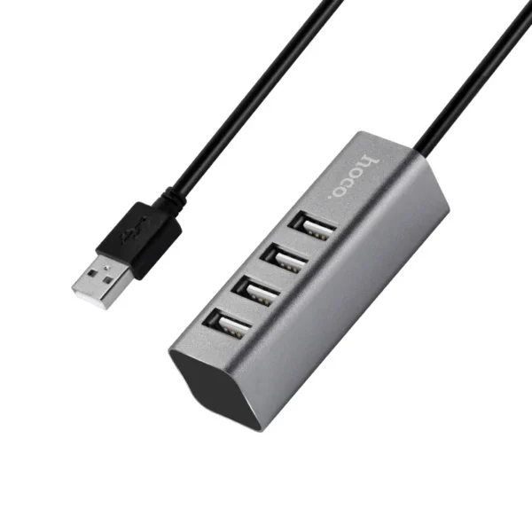Hoco Usb-a To 4-port Usb 2.0 For Charging & Data Sync (hb1)