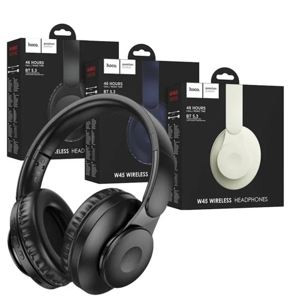 Hoco W45 Wireless Headphone - Black