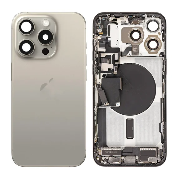 Housing For Iphone 15 Pro : Pulled - Natural Titanium