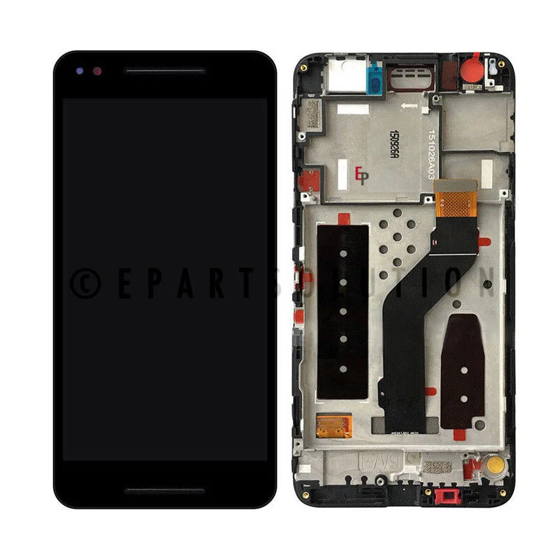 Huawei Nexus 6p (h1511) Lcd With Frame - Pulled(grade B)