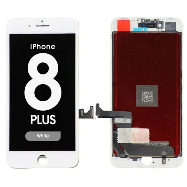 Lcd  Assembly Compatible For Apple Iphone 8plus : Incell Fhd (white)