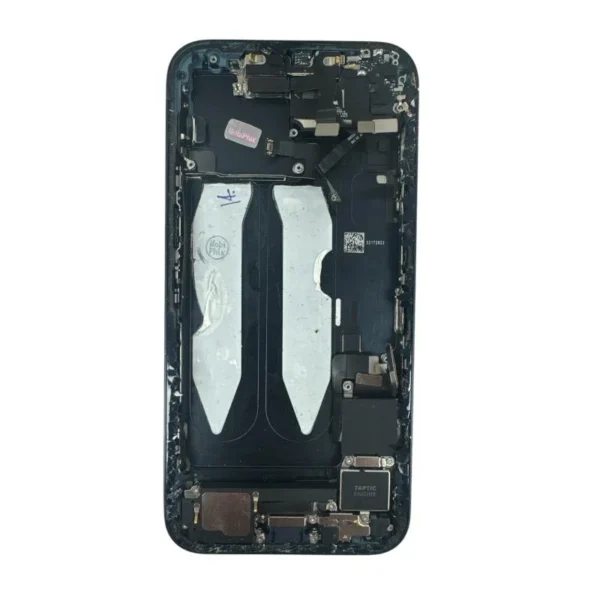 Oled Assembly For Apple Iphone 14 With Frame : Pulled (grade C)  Midnight Blue