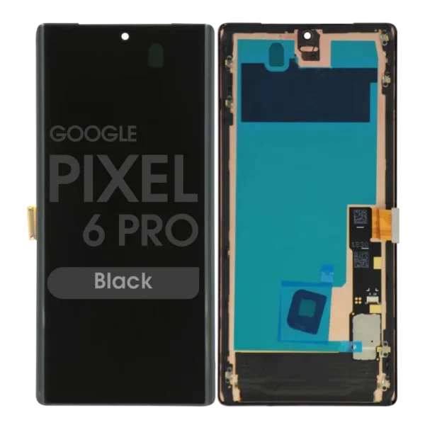 Oled Assembly With Frame Compatible For Google Pixel 6 Pro - Oled
