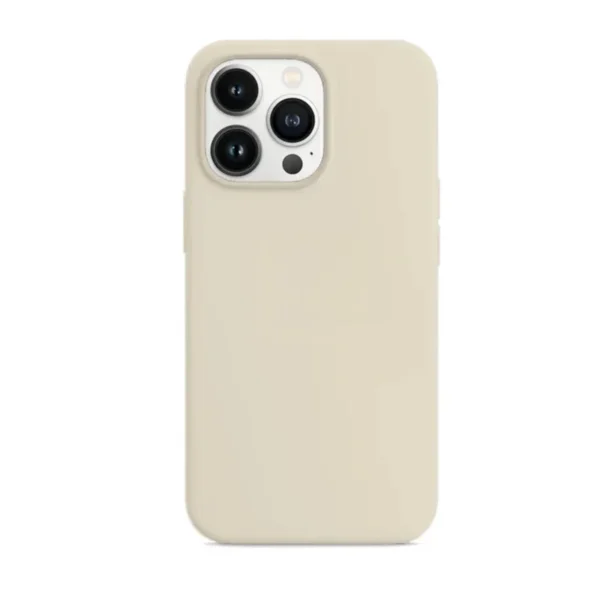 Silicone Case For Iphone 12 Pro Max - White