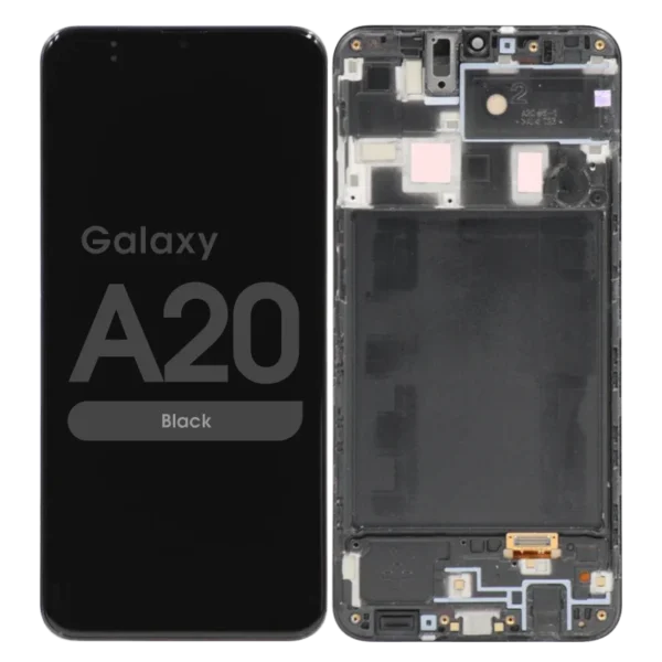 Samsung Galaxy A20 (a205 / 2019) Assembly With Frame - Pulled (grade B )