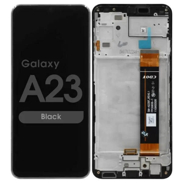 Samsung Galaxy A23 (a235 / 2022) Assembly With Frame (black) - Oem