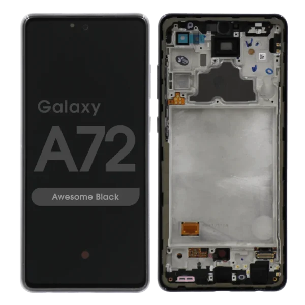Samsung Galaxy A72 4g (a725/2021) Assembly With Frame - Oem (glass Change)