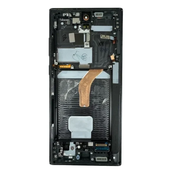 Samsung Galaxy S22 Ultra 5g  Assembly With Frame - Pulled (b Grade) - Phantom Black
