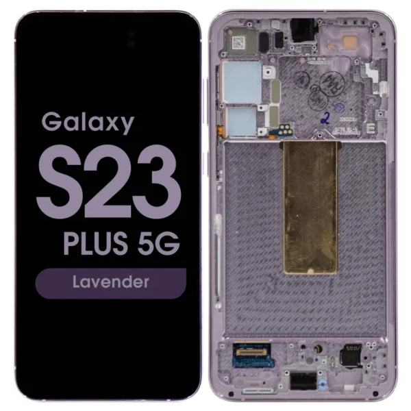 Samsung Galaxy S23 Plus 5g Assembly With Frame ( Lavender ) - Service Pack