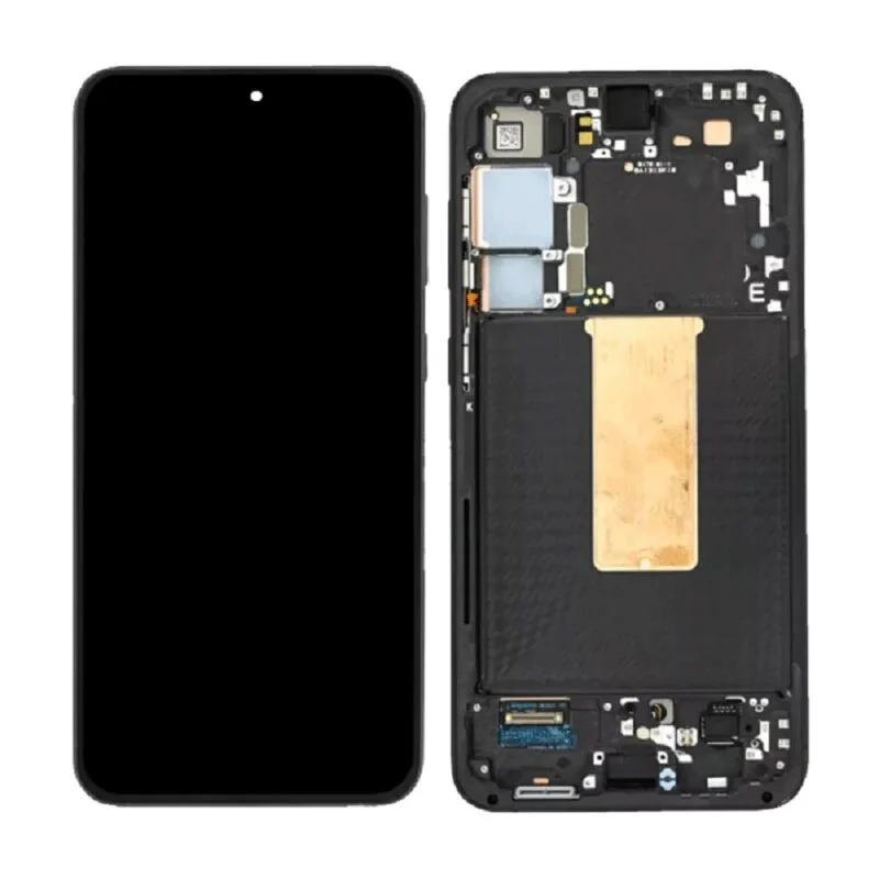 Samsung Galaxy S23 Plus 5g Assembly With Frame (phantom Black) – Oem (glass Change)