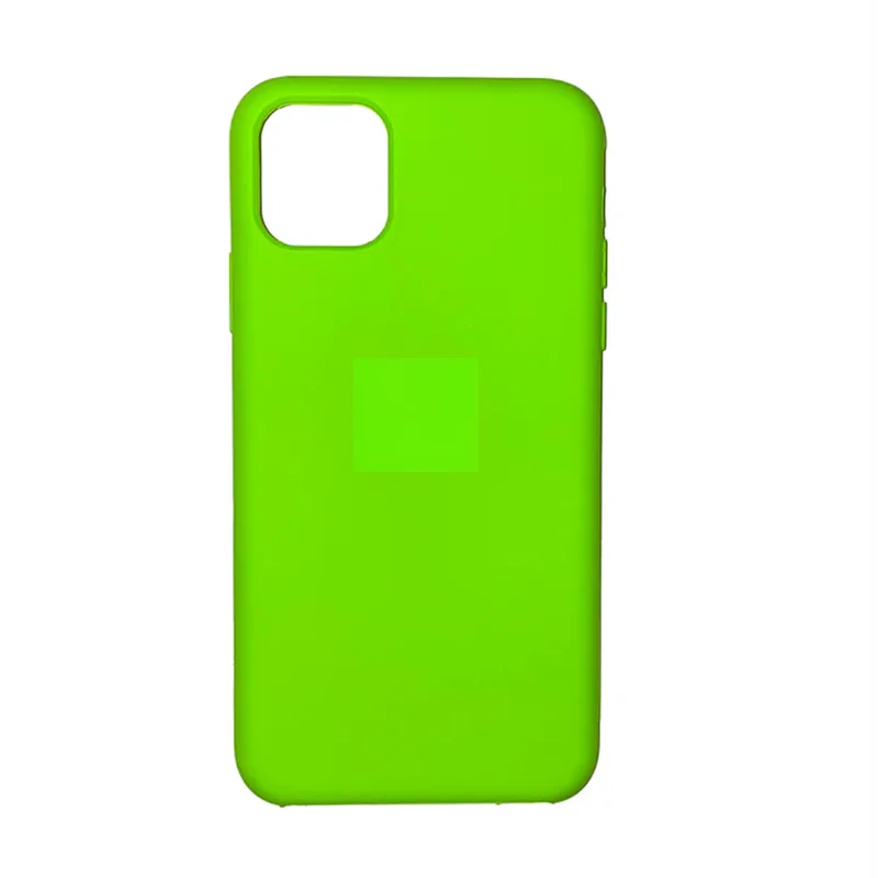 Silicone Case For Iphone 11 - Neon Green