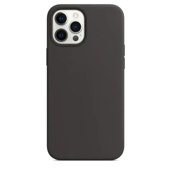 Silicone Case For Iphone 14 Pro Max - Black