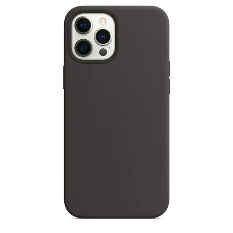 Silicone Case For Iphone 14 Pro Max - Black