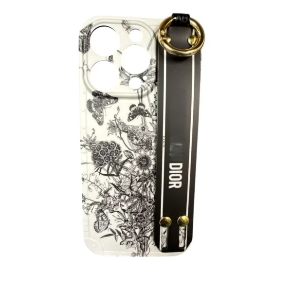 TPU CD TEXTURE DESIGN FOR IPHONE 14 PRO - WHITE