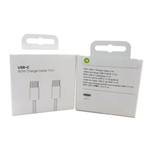Usb-c To Usb-c Cable, 1 Meter – 60w Fast Charging