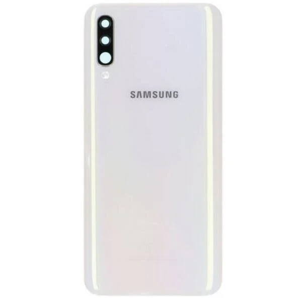 Samsung Galaxy A50  Back Glass (white) : Pulled