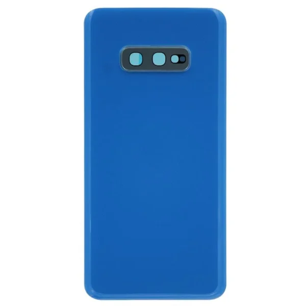 Back Glass For  S10e (blue) - Premium