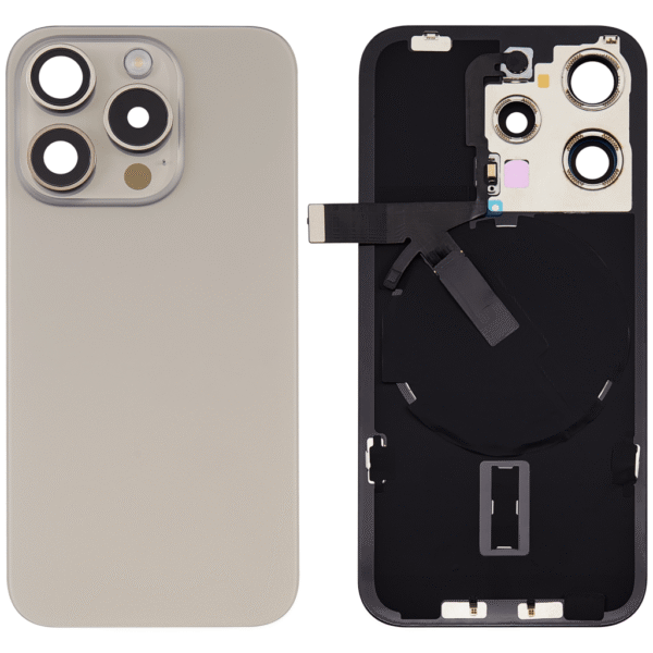 Back Glass For Apple Iphone 15 With Magsafe Plate