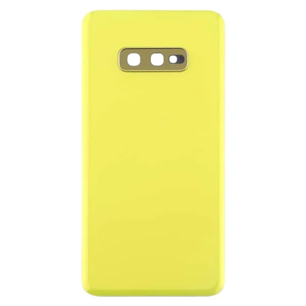 Back Glass For  S10e (lemon) - Premium