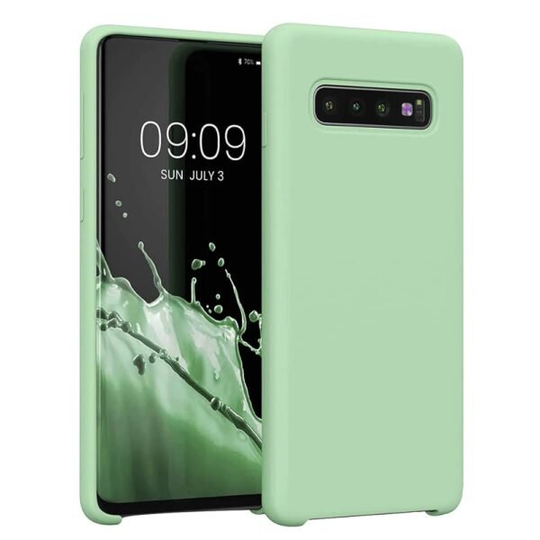 Back Glass For  S10e (mint) - Premium