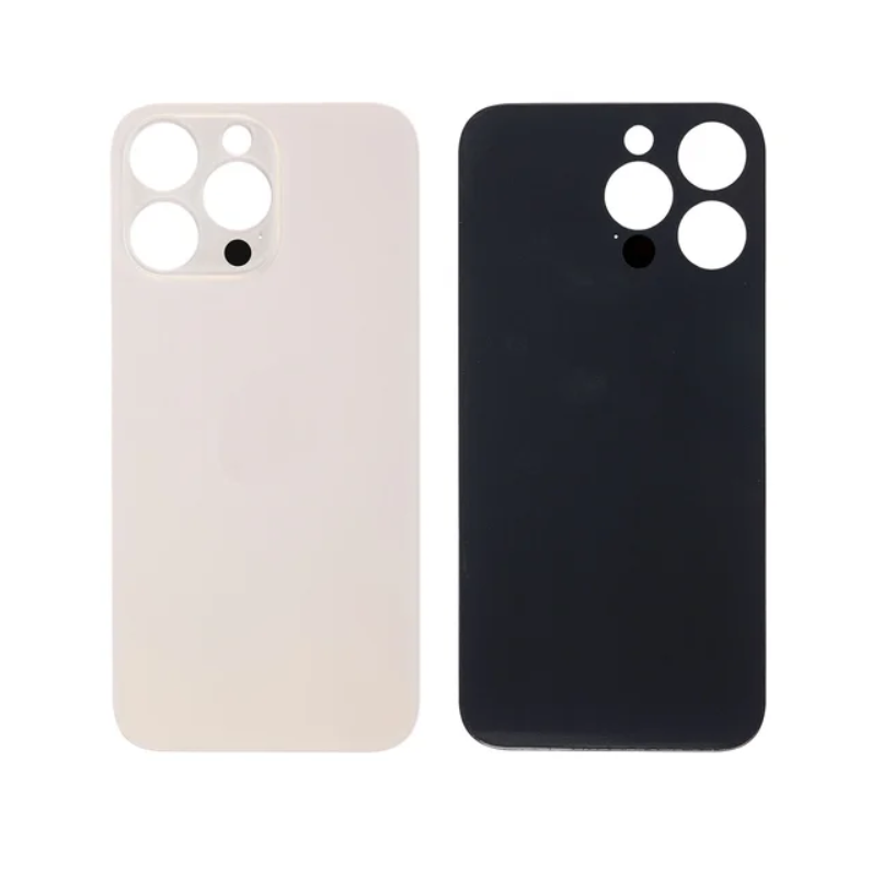 Back Glass for Apple iPhone 14 Pro with Large Camera Hole - Gold