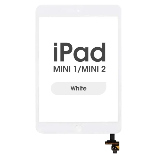 Digitizer With Home Button Pre-installed Compatible For Ipad Mini 1 / Mini 2 (premium)