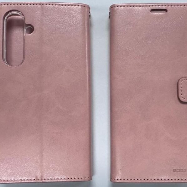 Goosery Blue Diary Samsung S25 - Rose Gold