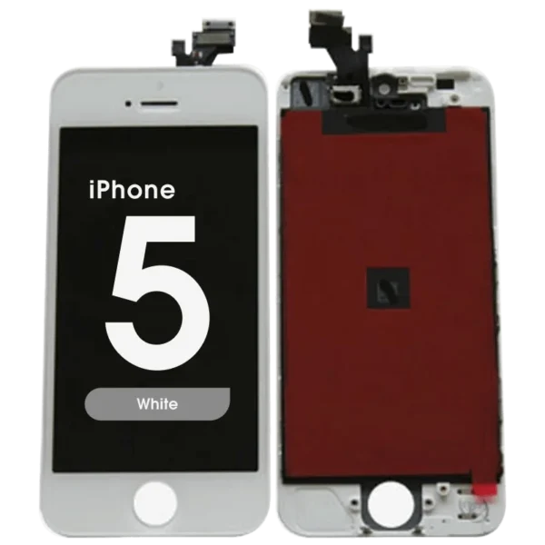 Lcd  Assembly  For  Iphone 5 : Incell (white)