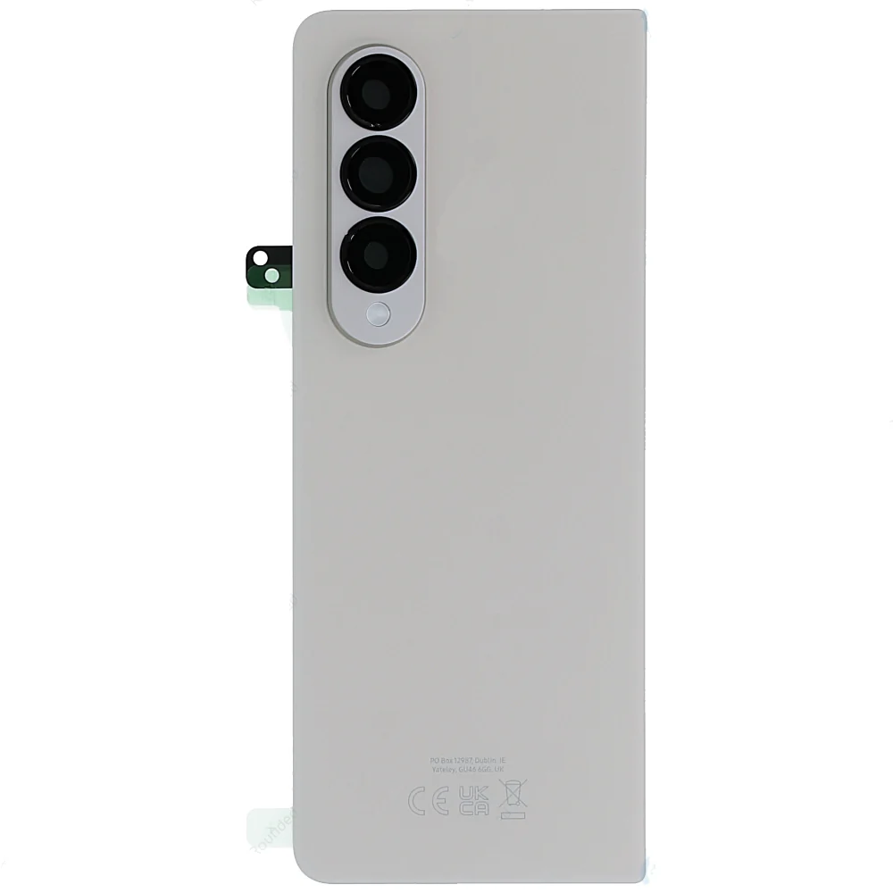 Samsung Galaxy Fold 4 Back Glass (White) - Pulled
