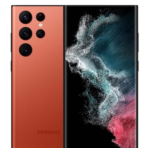 Samsung Galaxy S22 Ultra 128gb Burgundy Grade A